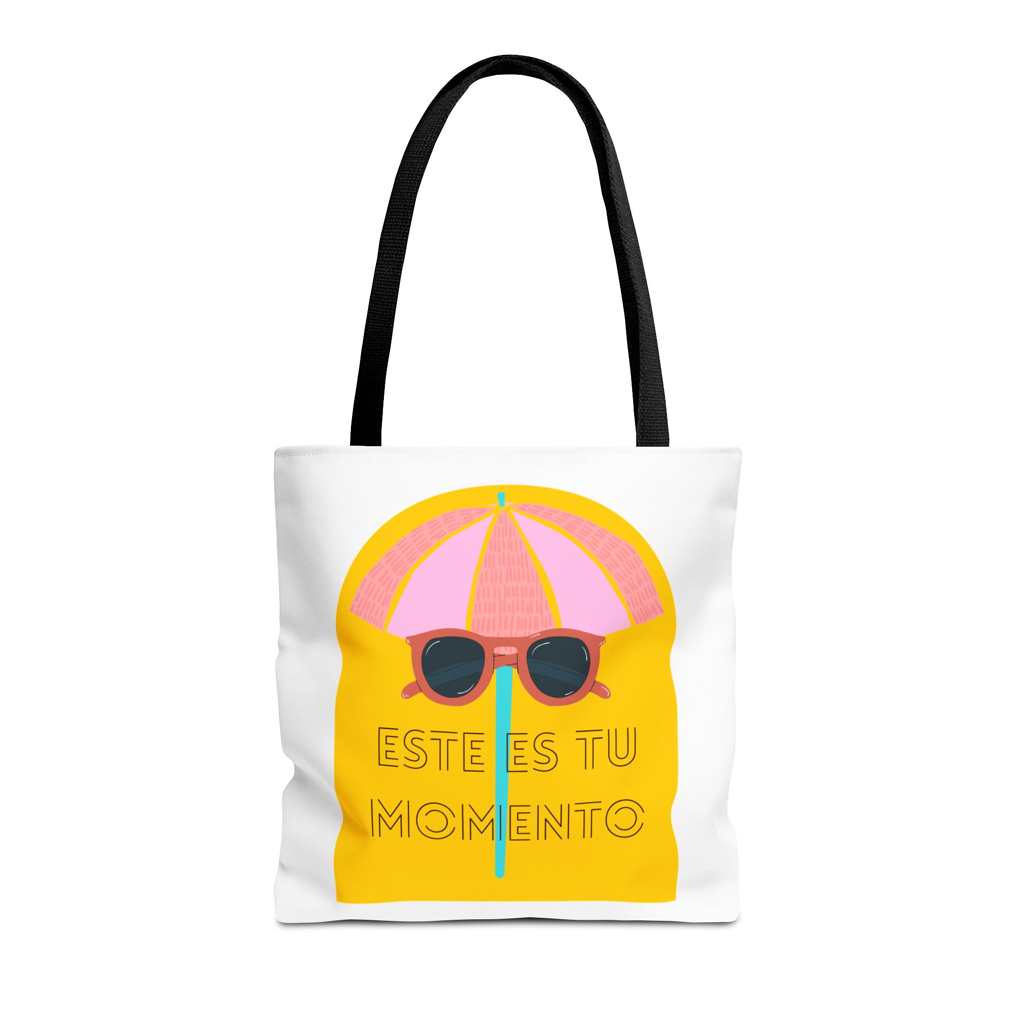 Bolsa de mano motivación cool blanco - amarillo para llevar a diario - Imagen 4
