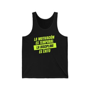 Camiseta motivacional sin mangas