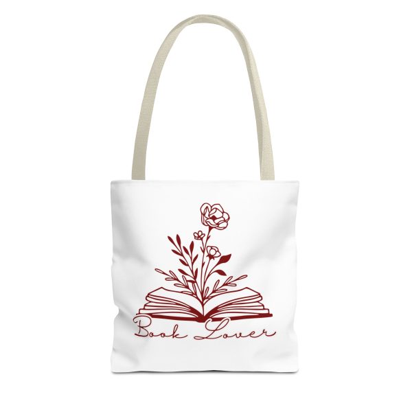 Bolsa de mano "book lover" granate - Imagen 28