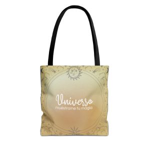 Bolsa de mano "universo" gris