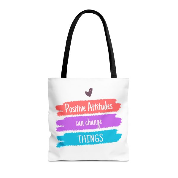 Bolsa de mano "Positive attitudes v1" - Imagen 4