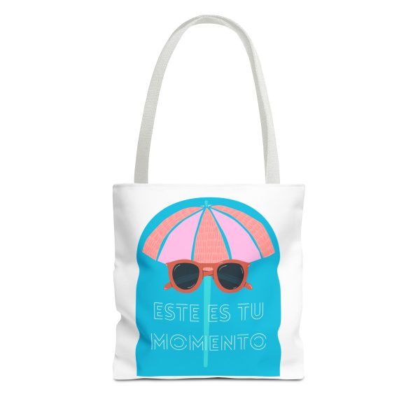 Bolsa de mano motivación cool blanco - azul para llevar a diario - Imagen 19