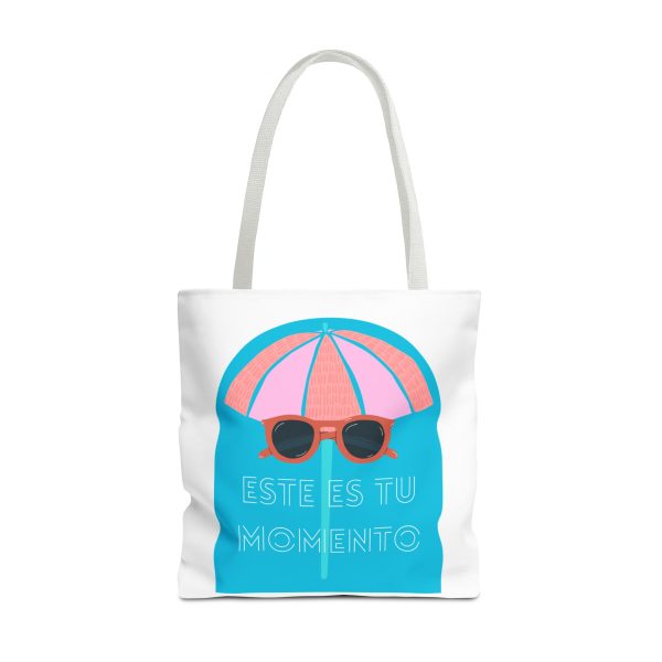 Bolsa de mano motivación cool blanco - azul para llevar a diario - Imagen 25