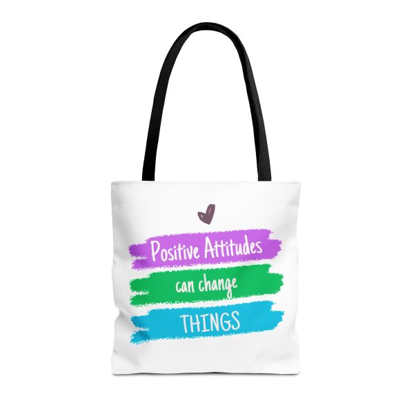 Bolsa de mano "Positive attitudes v2" - Imagen 4