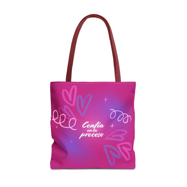 Bolsa de mano motivacional confía - rosa - Imagen 16