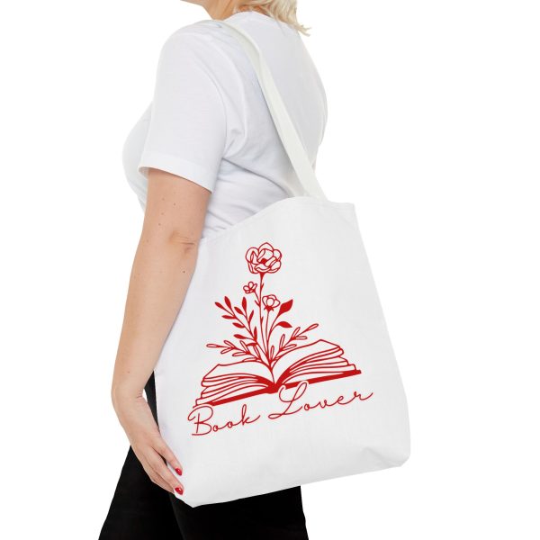 Bolsa de mano "book lover" rojo - Imagen 24