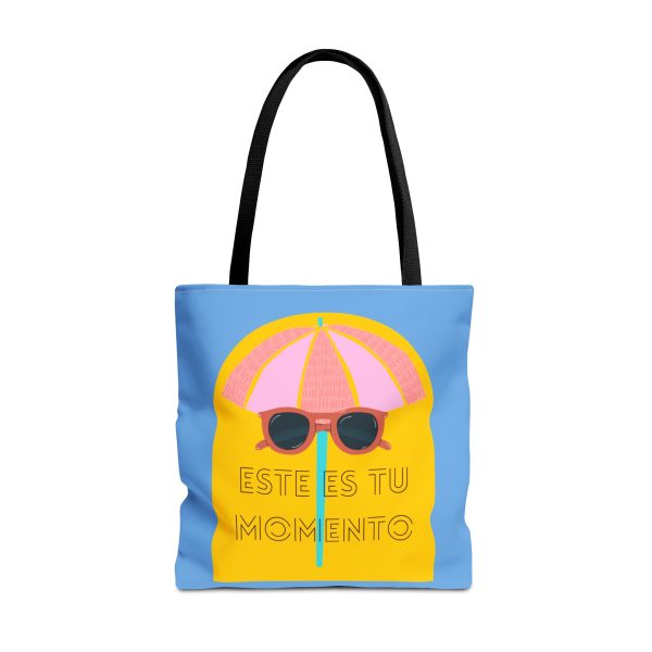 Bolsa de mano motivación cool azul - amarillo para llevar a diario - Imagen 7