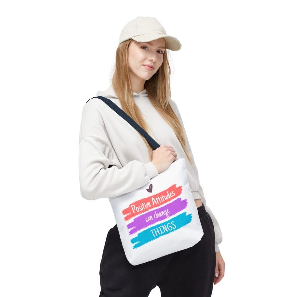 Bolsa de mano "Positive attitudes v1" - Imagen 39