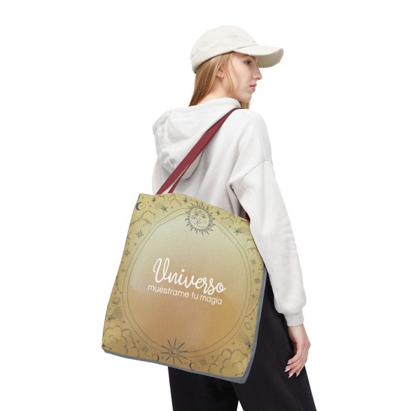 Bolsa de mano "universo" gris - Imagen 18