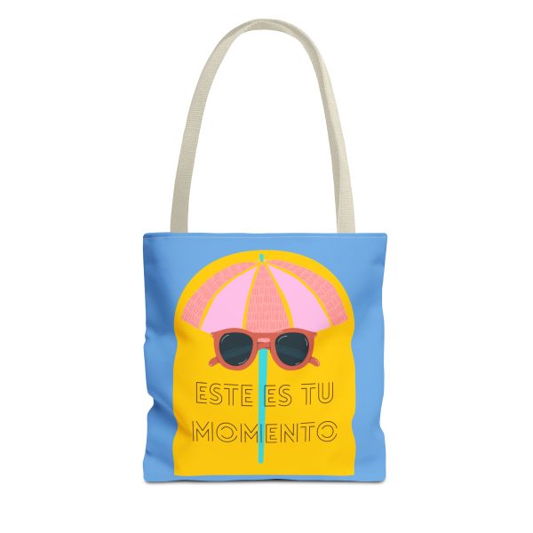 Bolsa de mano motivación cool azul - amarillo para llevar a diario - Imagen 28