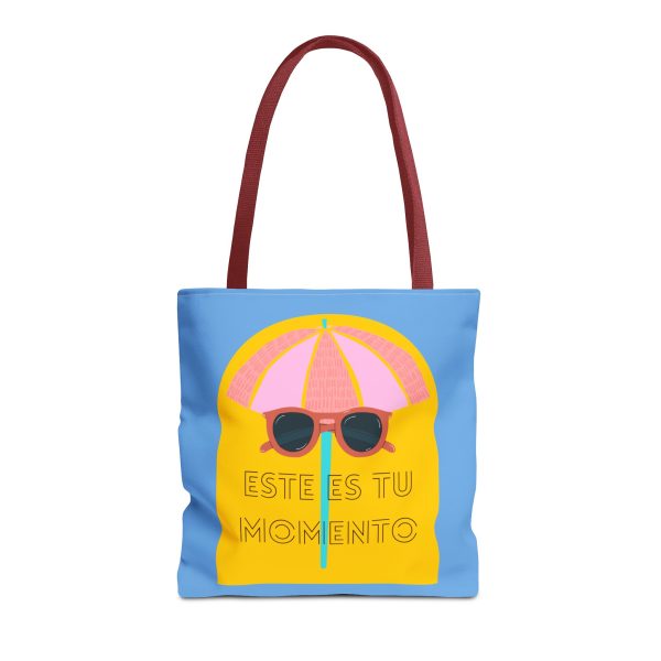 Bolsa de mano motivación cool azul - amarillo para llevar a diario - Imagen 13