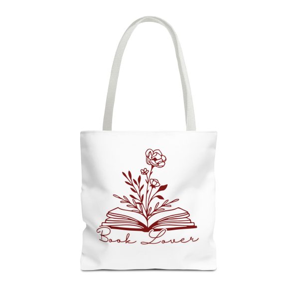 Bolsa de mano "book lover" granate - Imagen 22