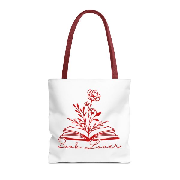 Bolsa de mano "book lover" rojo - Imagen 13