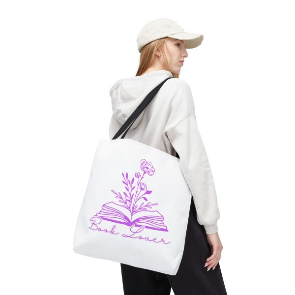Bolsa de mano "book lover" Lila - Imagen 9
